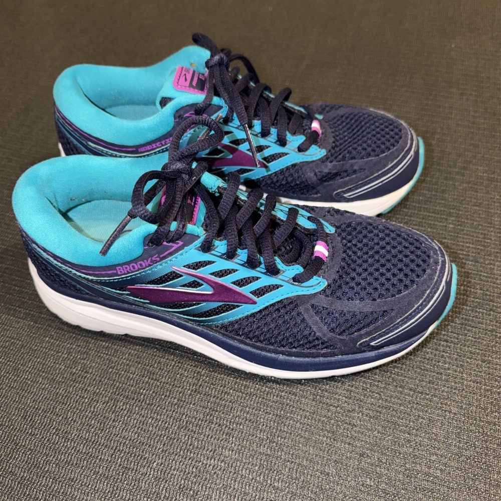 Brooks Addiction 13‎ Running Shoes, Blue/Teal, Women's 7.5 Medium